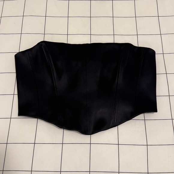 TEN BY BABATON BLAZE Black Corset Top - Picture 5 of 12